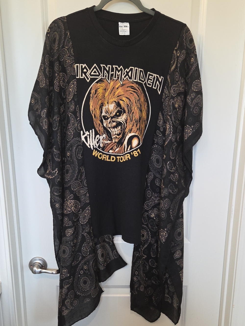 Black 'Killer World Tour '81' Graphic T-Shirt